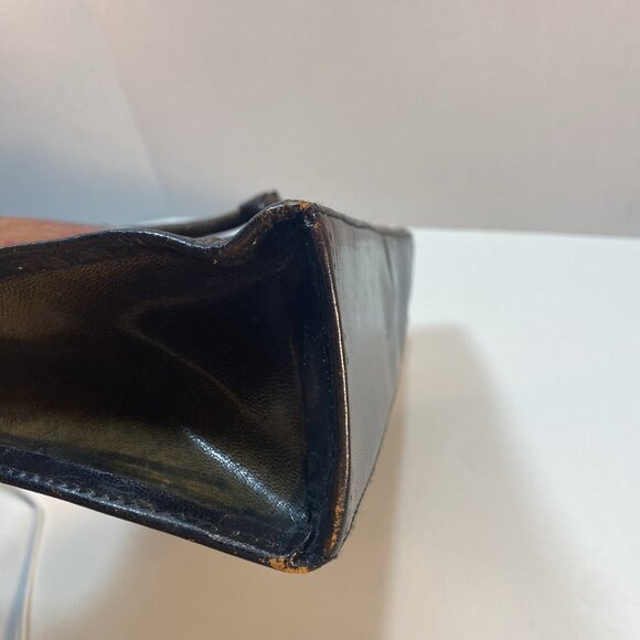 Tooled Leather Tobacco Handbag Purse Shoulder Bag Floral‎ Flowers Zipper Closure - Picture 6 of 16